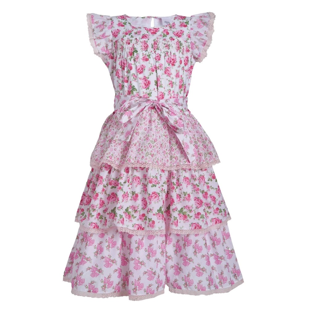 American Girl x LoveShackFancy Garden Party Floral Dress Toddler Girl Size 4